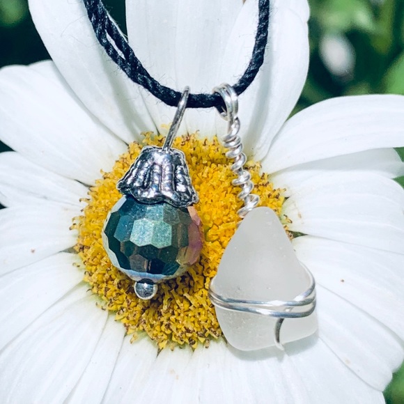 Tranquility Seaglass Choker - Picture 2 of 6